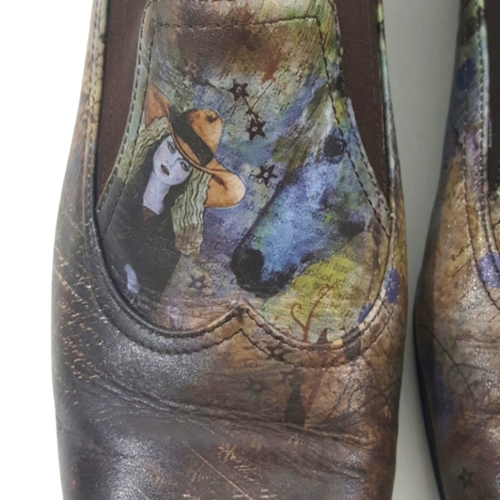 Vintage Icon Loafer Cowboy Western Horse Limited Edition Wearable Art 9 - Picture 3 of 7
